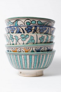 18cm Moroccan side/salad bowls