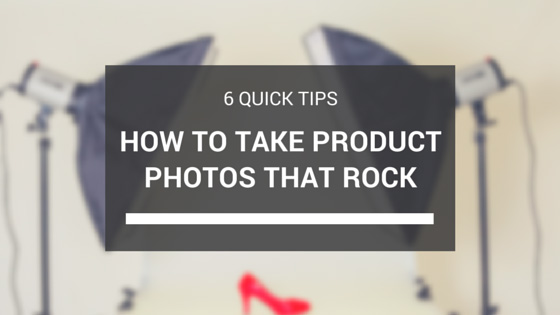 how to take product photos that rock