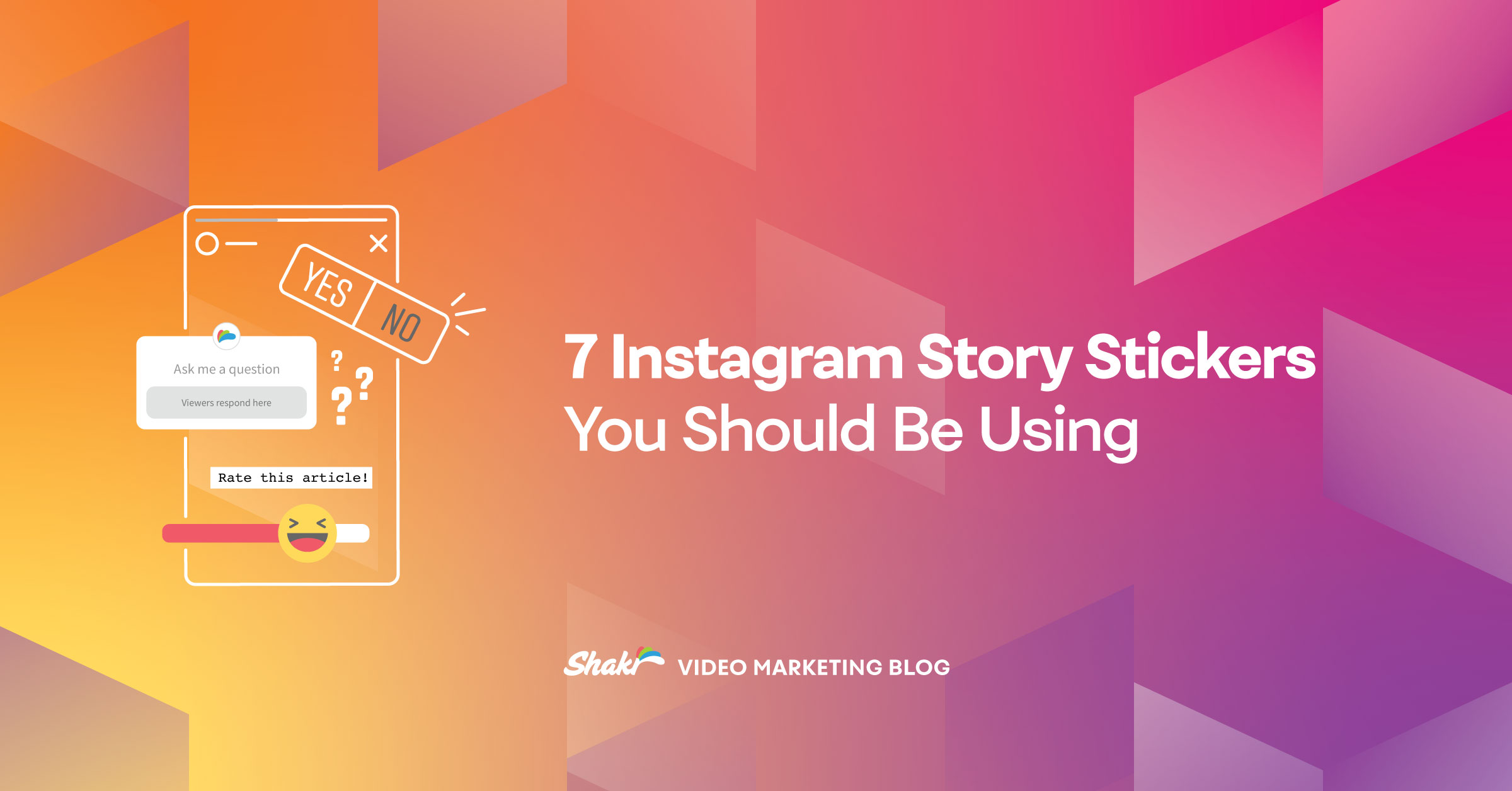 7 Instagram Story Stickers You Should Be Using - Shakr Blog